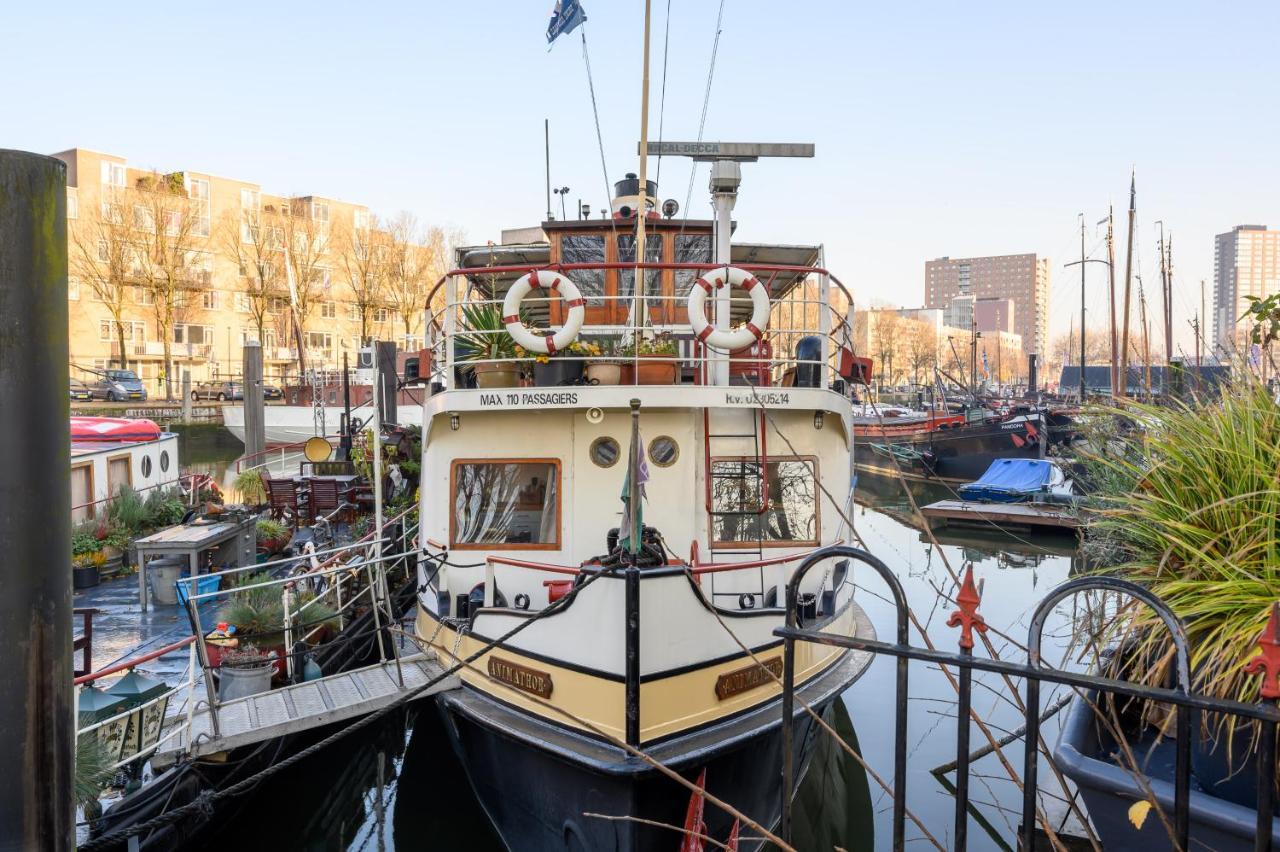 Boatapartment Animathor On Top Location Rotterdam Dış mekan fotoğraf