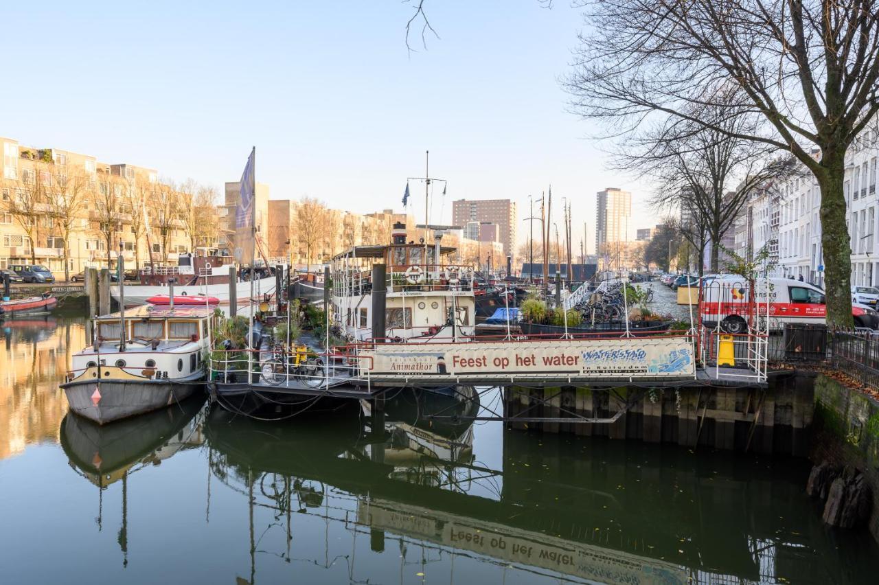Boatapartment Animathor On Top Location Rotterdam Dış mekan fotoğraf