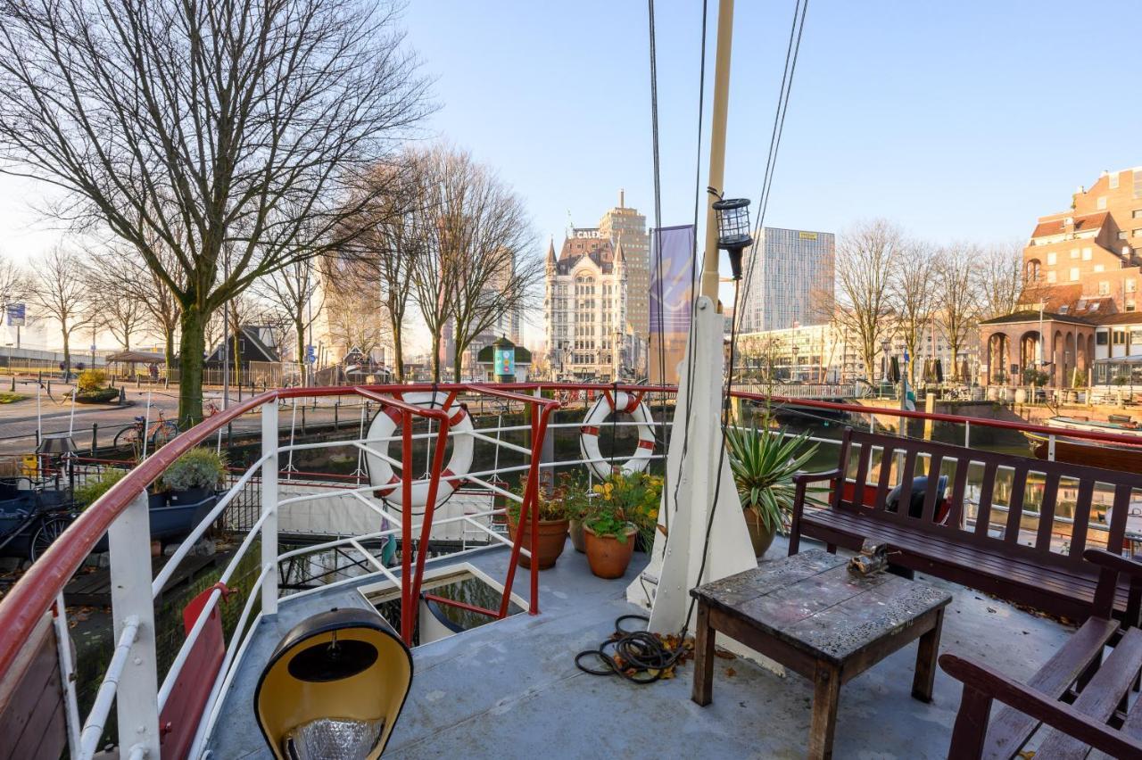 Boatapartment Animathor On Top Location Rotterdam Dış mekan fotoğraf